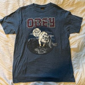 Obey Wolf T-Shrit